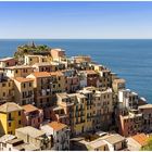 Ansicht aus Manarola, Cinque Terre