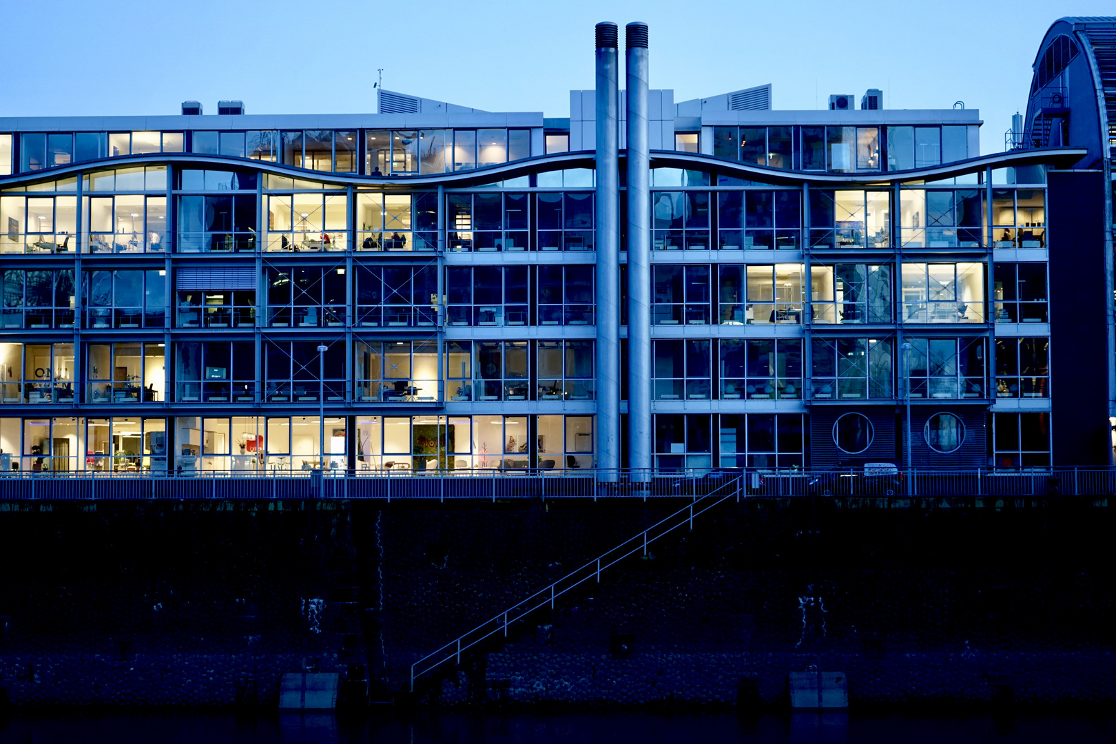 Ansicht Bürogebäude