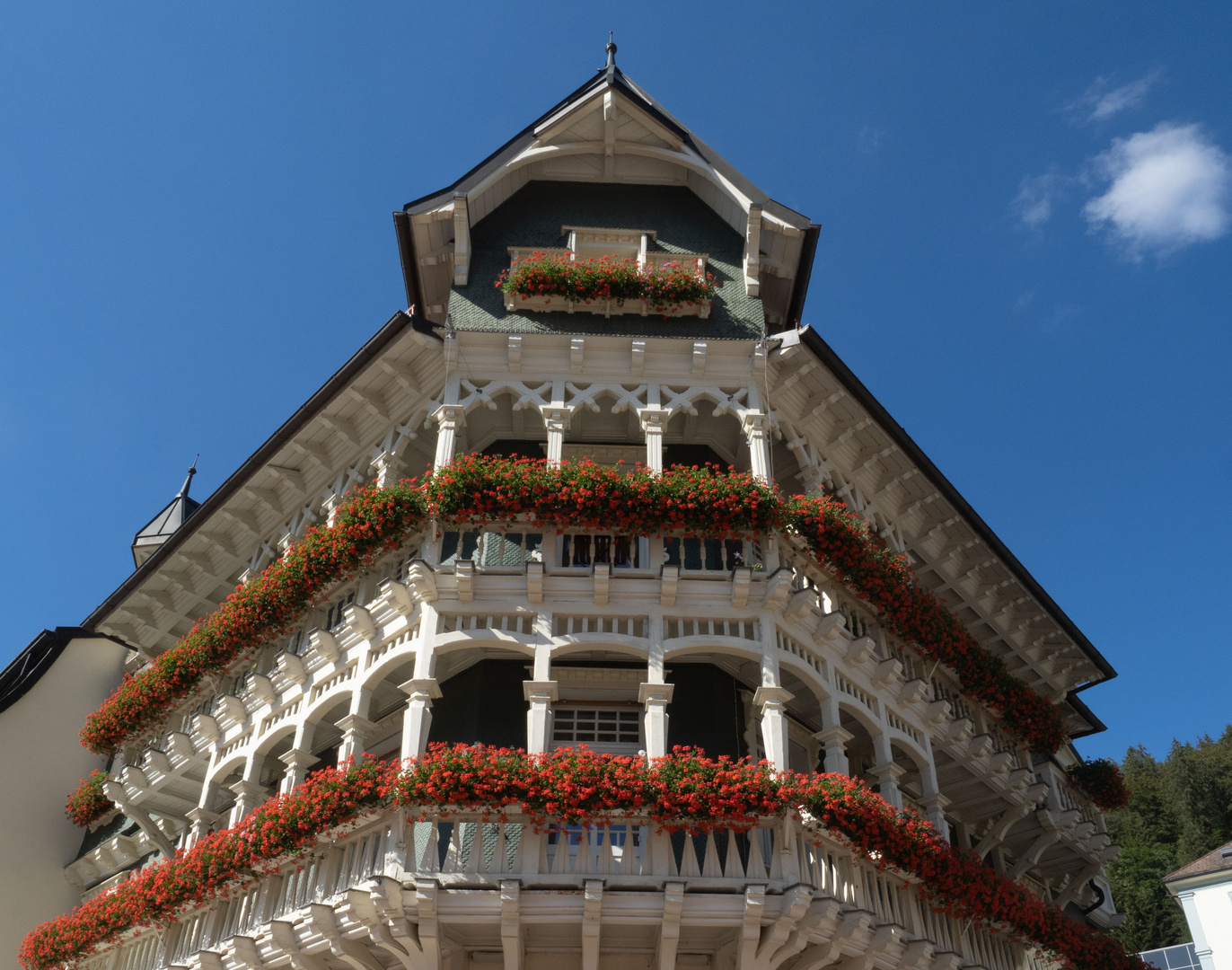 Ansicht eines Hauses in St. Blasien