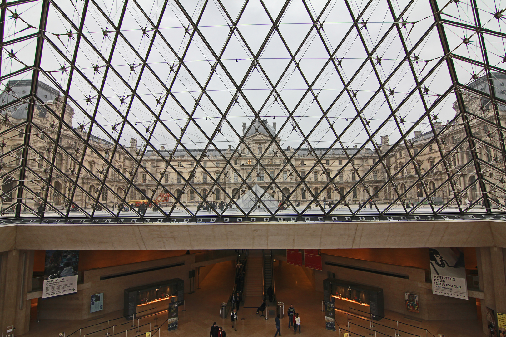 Ansicht Louvre