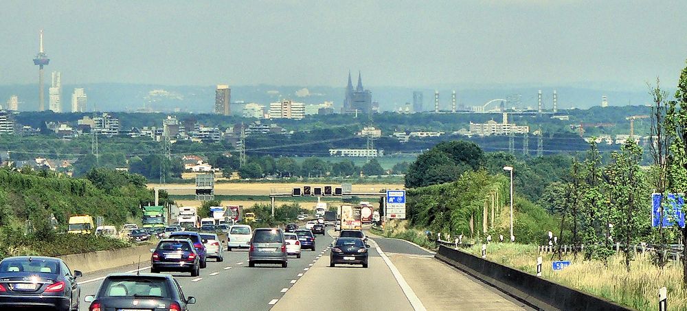 Ansicht meiner Heimatstadt