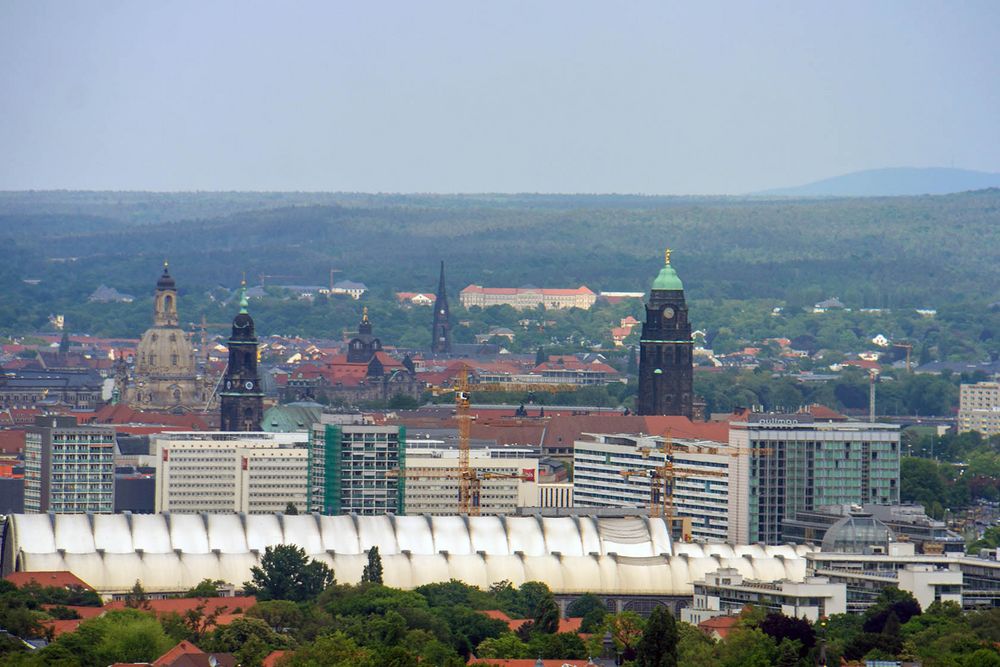 Ansicht von Dresden