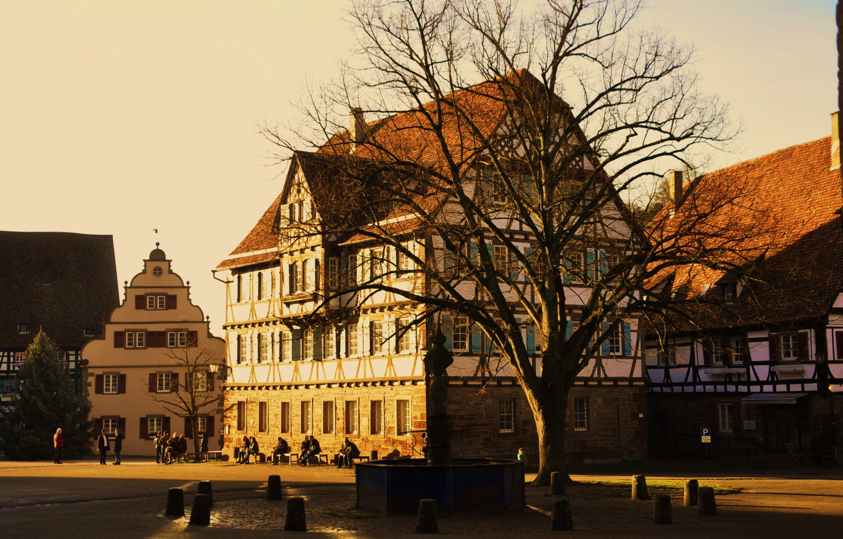 Ansichten der Kloster Anlage Maulbronn 6