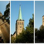 Ansichten einer Kirche in Viersen.