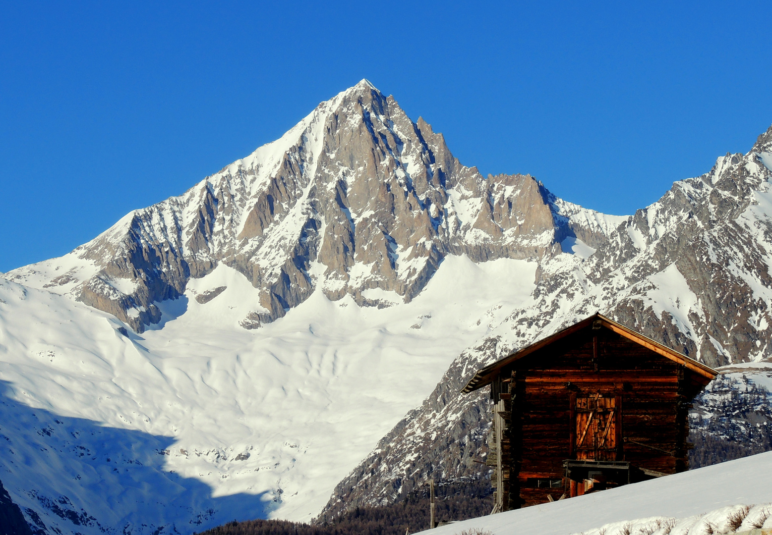 Ansichtskarte aus dem Wallis