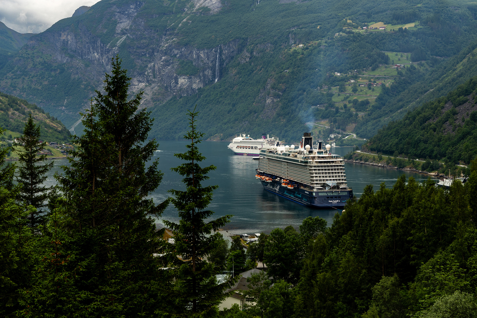 Ansichtskarte aus Geiranger