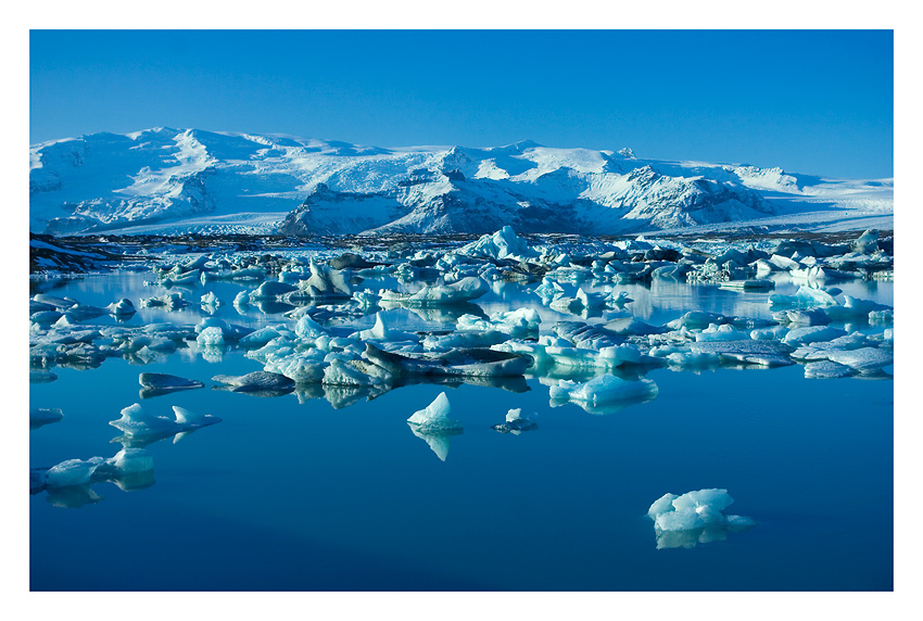 Ansichtskarte aus Island - Jökulsárlón