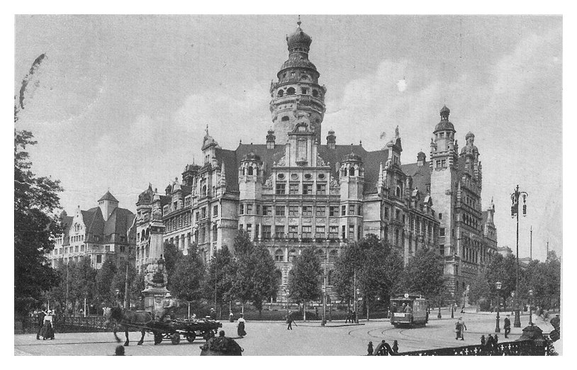 Ansichtskarte  Leipzig Neues Rathaus 19??