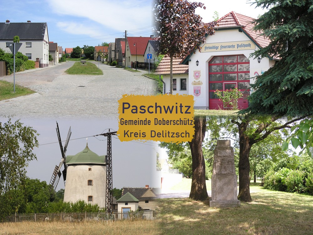 Ansichtskarte Paschwitz