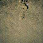 Ansichtssache - Spuren im Sand