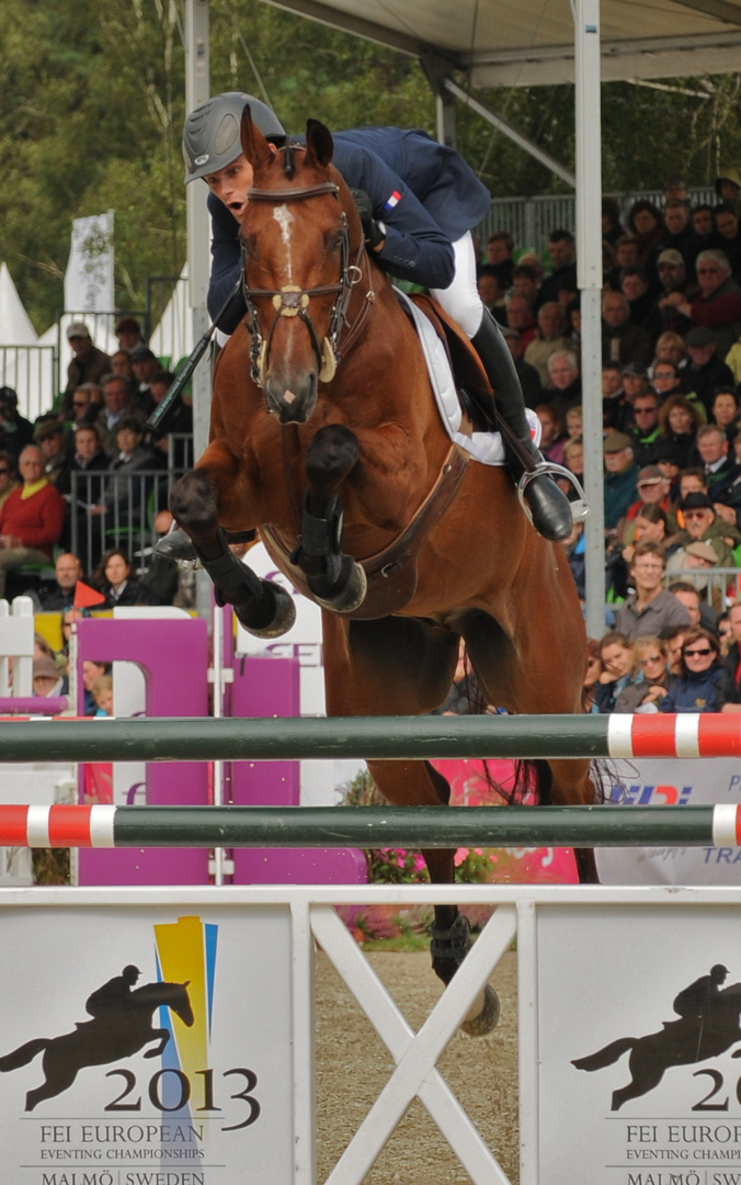 Anspannung - EM der Vielseitigkeitsreiter Luhmühlen 2011