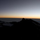 Anstehender Sonnenaufgang am Stella Point, Killimanjaro Tansania