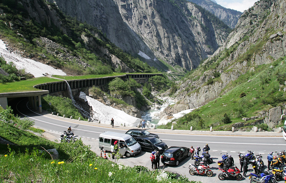 Anstieg nach Andermatt