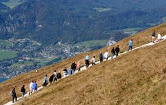 Ansturm auf den Berg