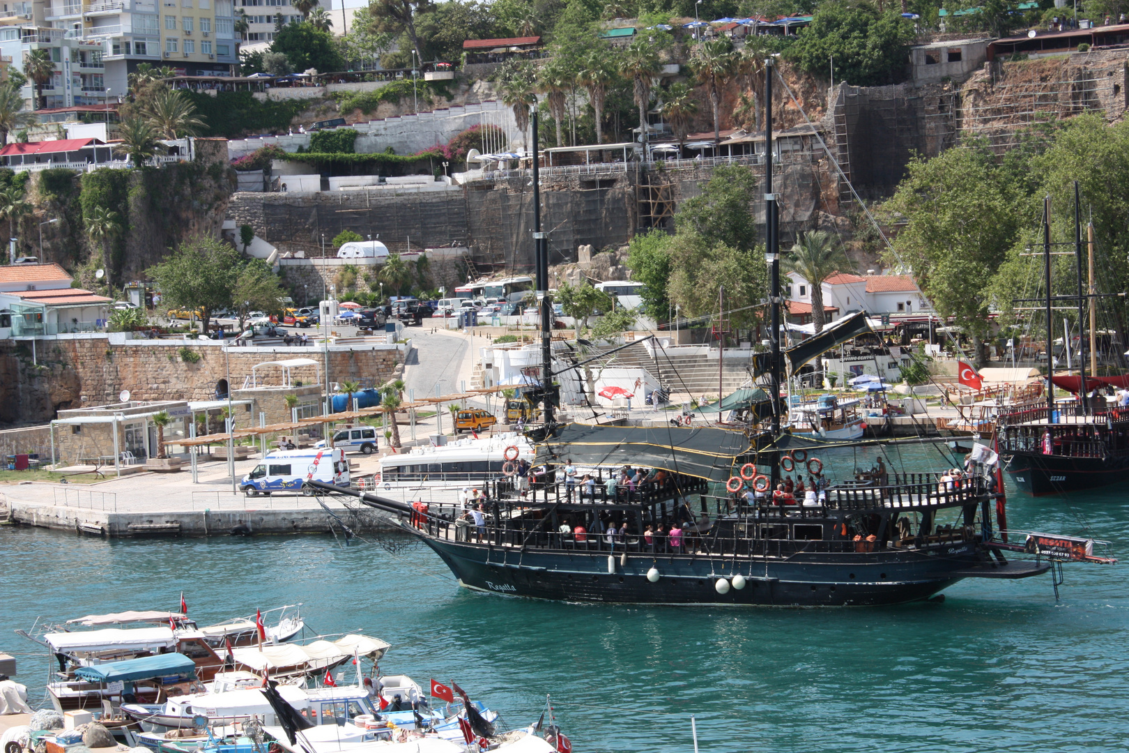 antalya hafen altstadt