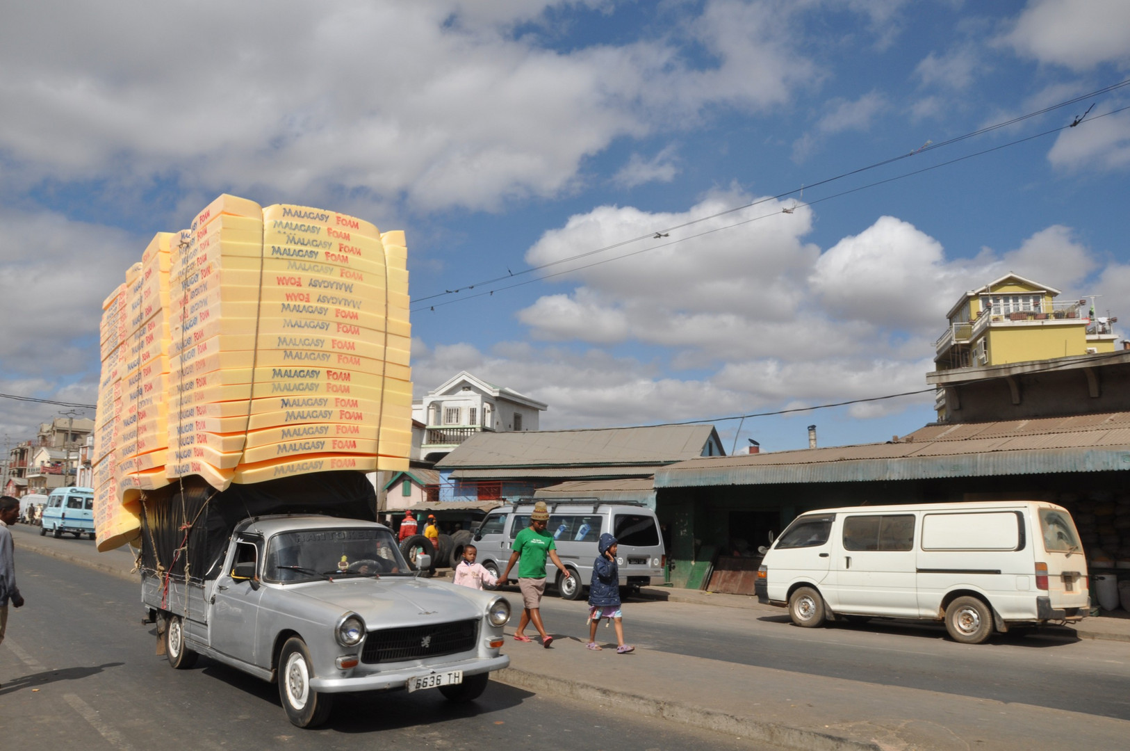 Antananarivo und dessen Schwertransport
