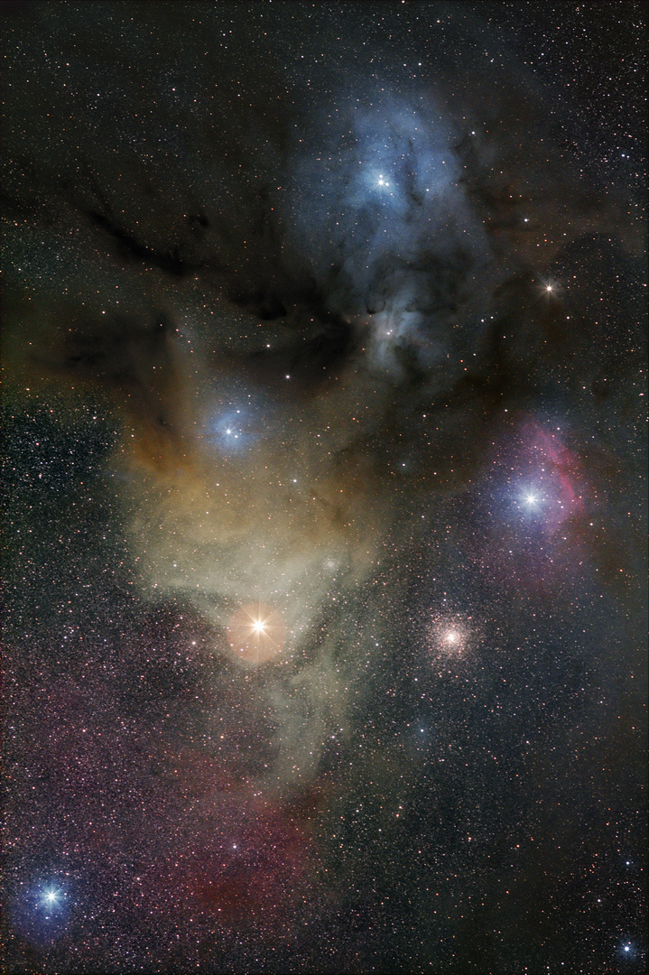 Antares Region - Rho Ophiuchi Nebel