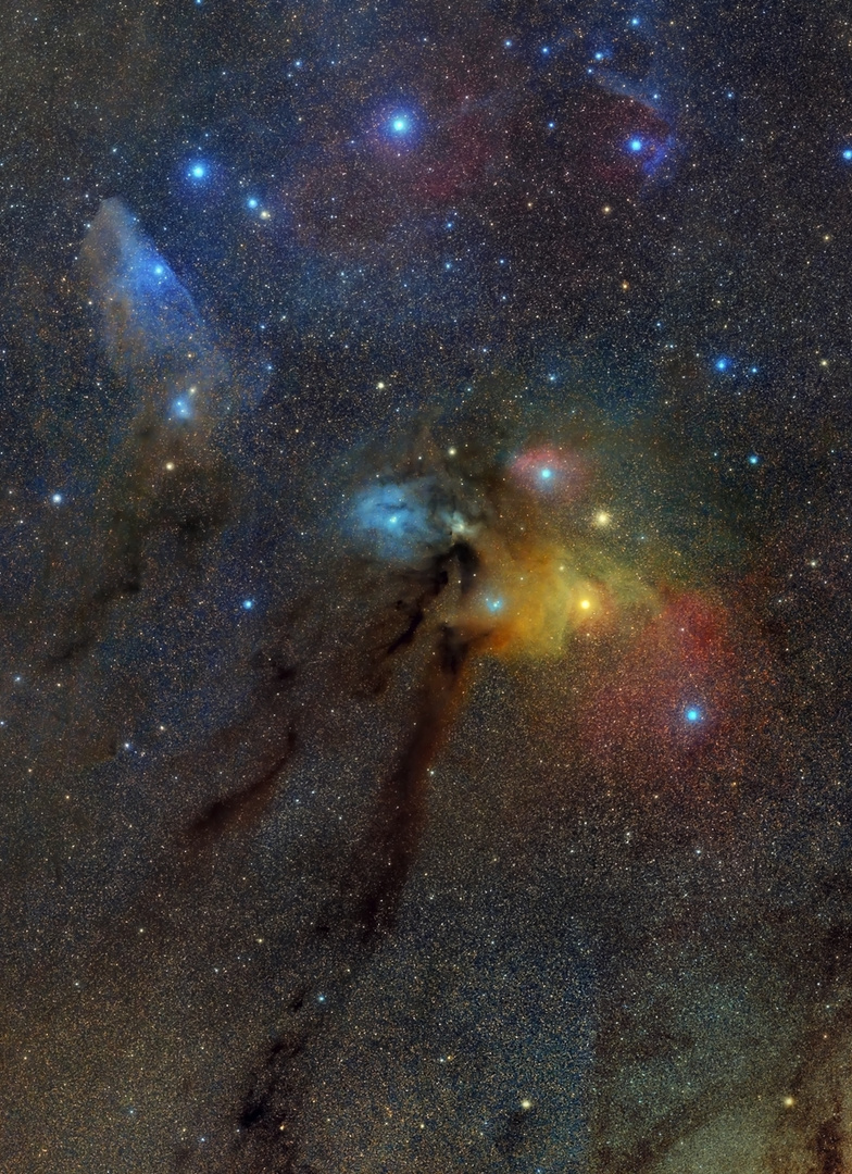 Antares - Rho Ophiuchi Area