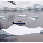 Antarktis 04: Die "Sarpik Ittuk" vor Danco Island