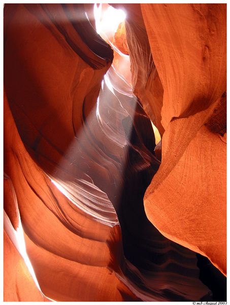 Antelope Canyon im Gebiet der Navajo-Indianer in Arizona I