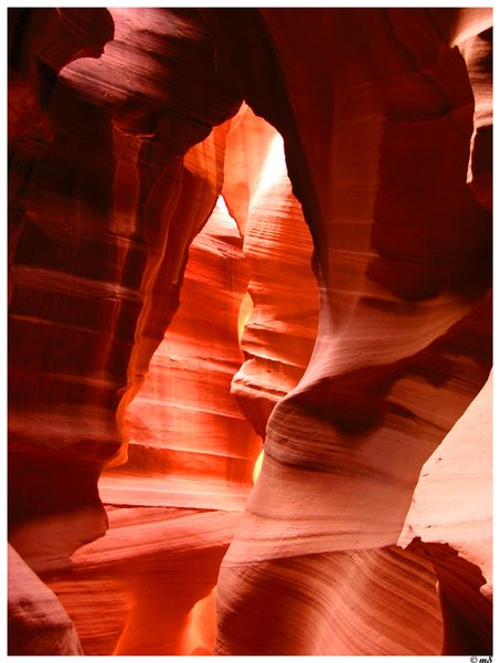 Antelope Canyon im Gebiet der Navajo-Indianer in Arizona II