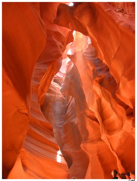 Antelope Canyon im Gebiet der Navajo-Indianer in Arizona III