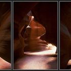 Antelope Canyon Triptychon