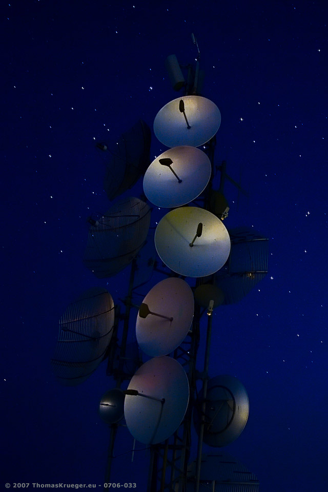 Antenne su Monte Parodi, Biassa (SP)