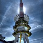 Antennenmast auf dem Brocken - HDR