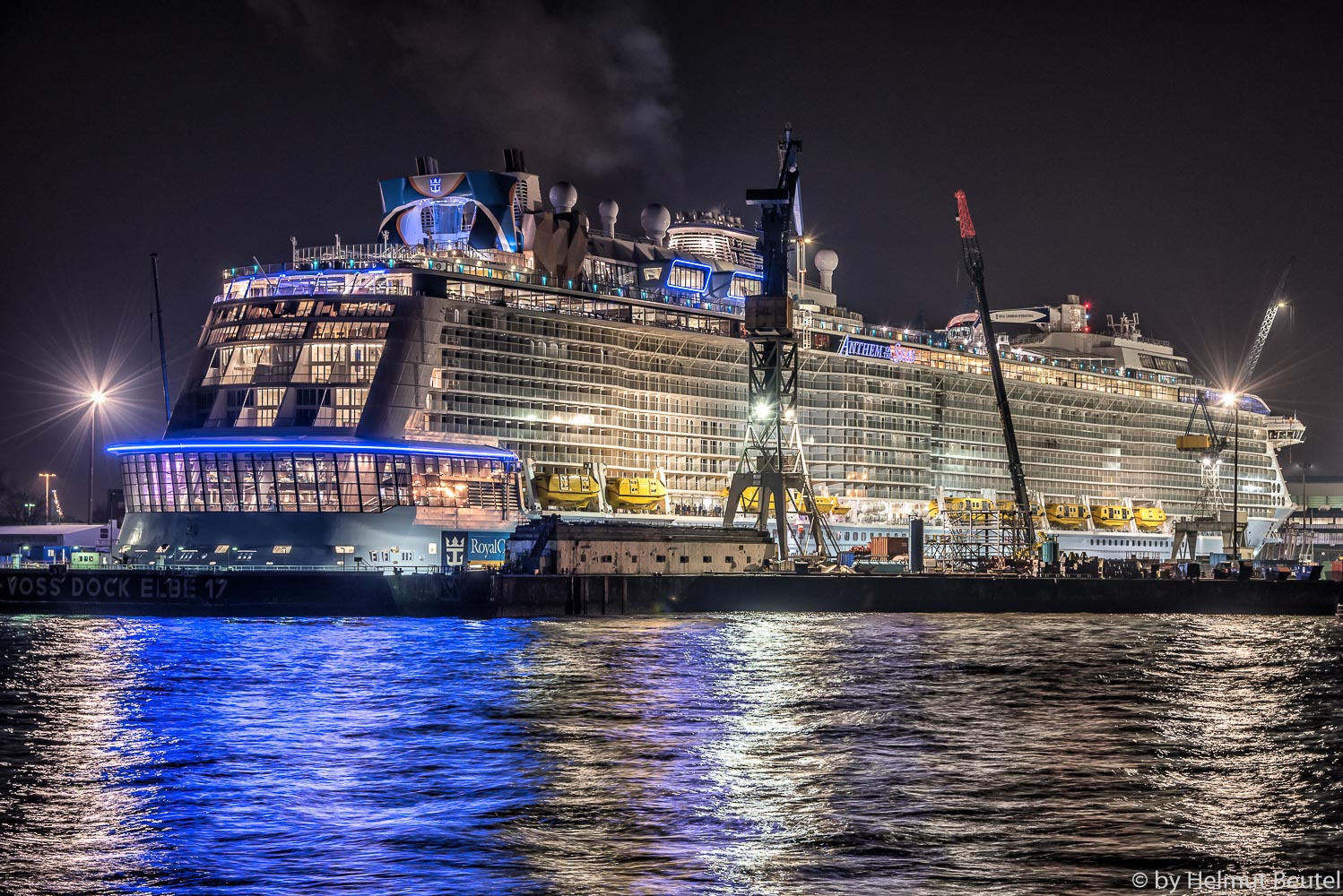 Anthem of the Seas @Dock Elbe 17 - 2