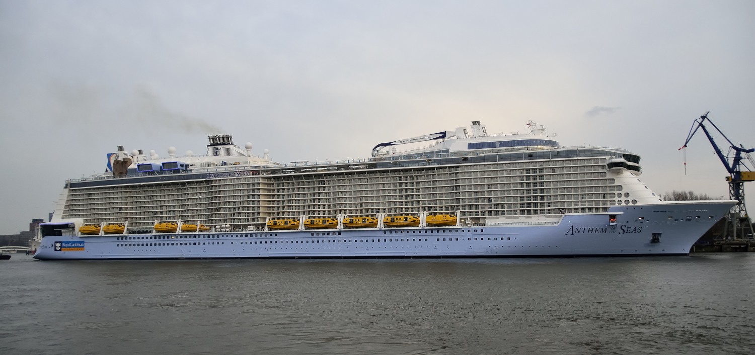 "ANTHEM OF THE SEAS" ....ist jetzt in Hamburg