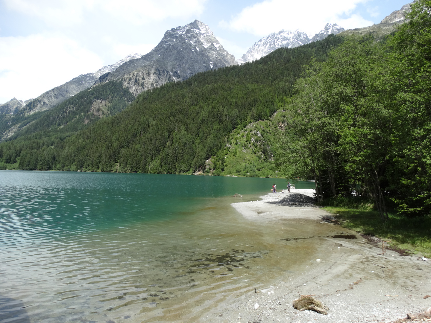 Antholzer See in Südtirol