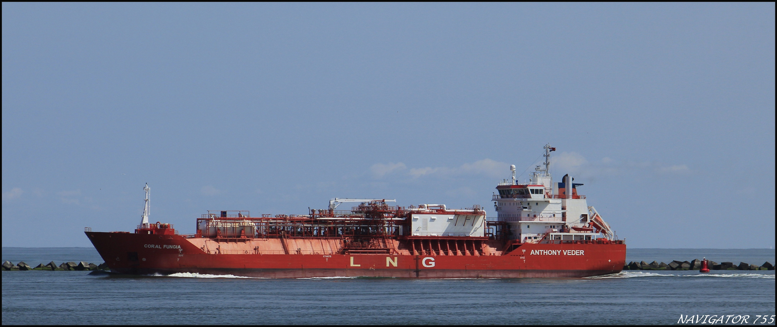 " ANTHONY VEDER " LNG Tanker.