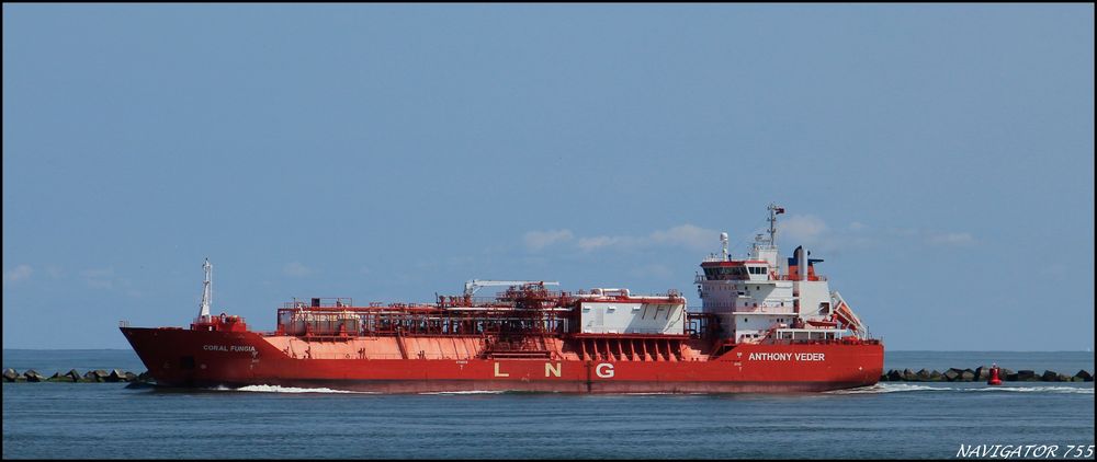 " ANTHONY VEDER " LNG Tanker.