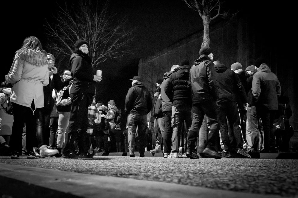 Anti-Corona Demo in Rostock