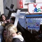 Anti-Irak-Kriegs-Demo in Solingen Frühling 2003