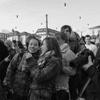 Anti - Nazi - Demo, vor dem Start