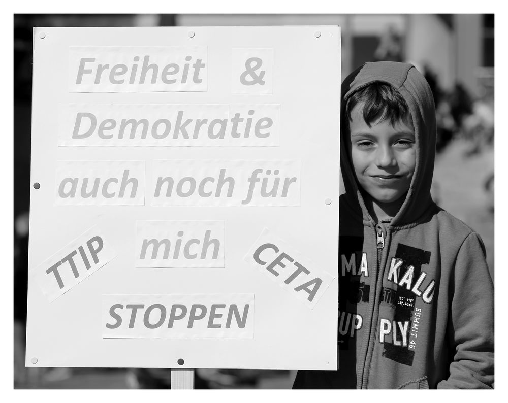 Anti TTIP Demo in Berlin