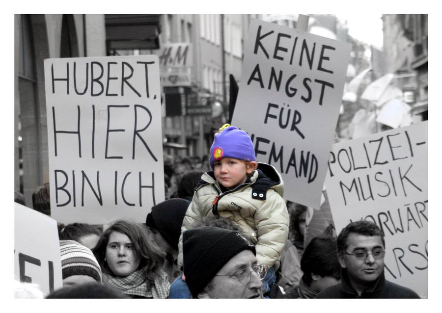 Anti-WEF Demo: Immer diese Demos