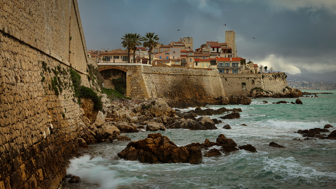 Antibes an der Côte d’Azur 