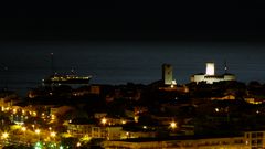 Antibes by night