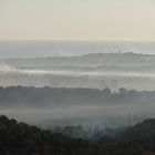 Antibes dans la brume