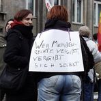 AntiBUSH Demonstranten in MAINZ