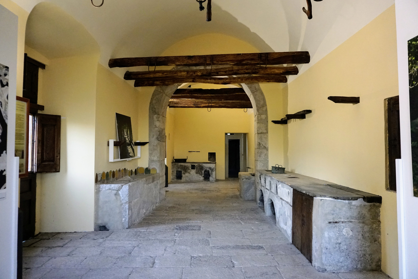 Antica cucina di monastero francescano