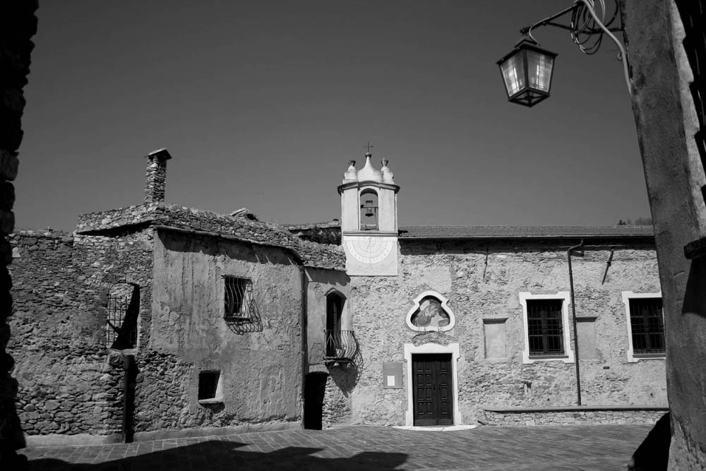 Antica piazza in Dicembre