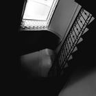 Antiche scale in bianco e nero
