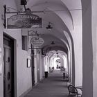 Antichi portici - Oneglia (liguria)