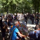 Antifa-Gegendemo "Aufstehen gegen Rassismus"