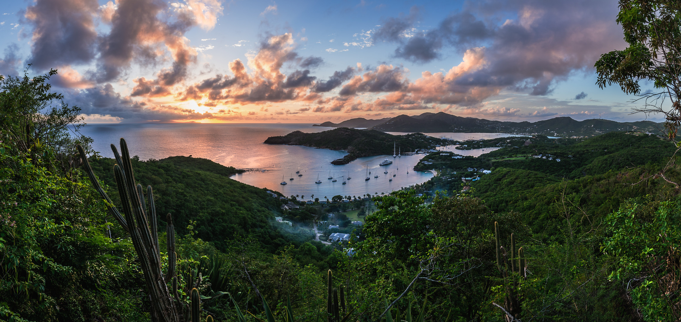 Antigua - English Harbour Panorama