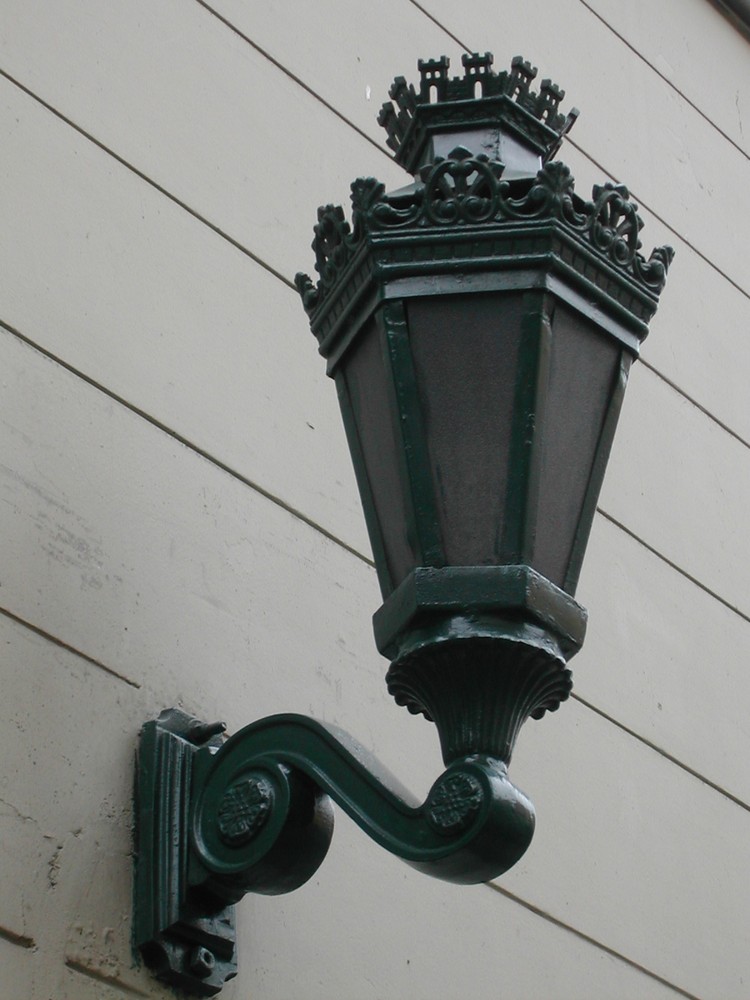 antigua farola de la calle